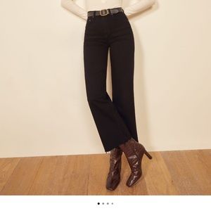 Reformation Emma High Rise Wide Leg Jeans